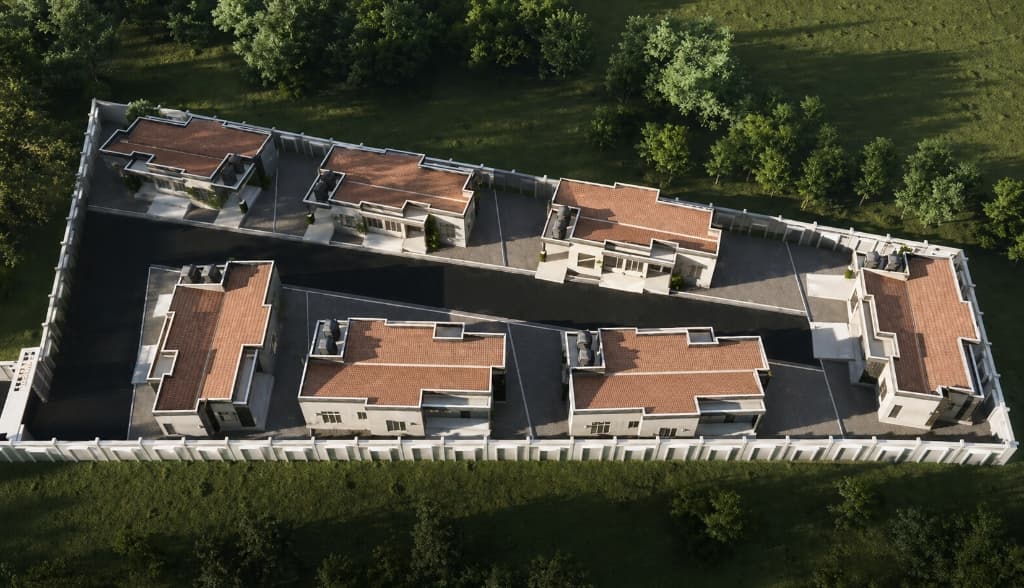 Ivanna Residence – Aerial view of the community